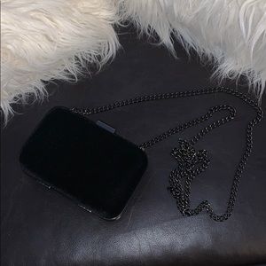 Giorgio Armani Clutch (black suede)